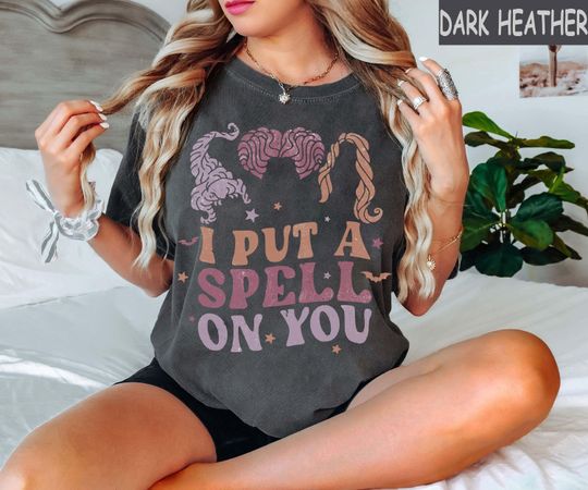 Discover Vintage Hocus Pocus Halloween Disney Shirt, Sanderson Sister Shirt, Disneyworld Trip Halloween Shirt, Disneyland Shirt, Disney Witch Shirt