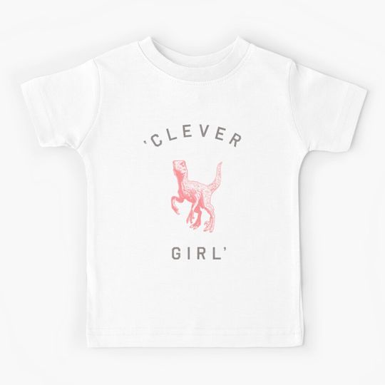 Discover Clever Girl Kids T-Shirt
