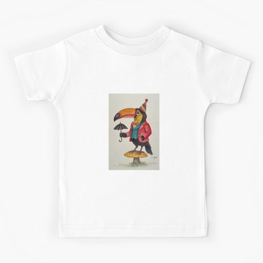 Discover Toucan of the Toadstool Mr. Kids T-Shirt