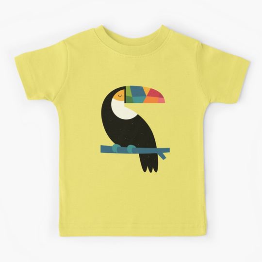 Discover Rainbow Toucan Kids T-Shirt