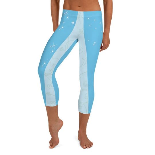 Discover Glass Slipper Princess Capri Leggings