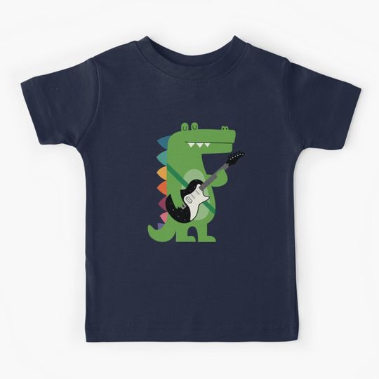Discover Croco Rock Kids T-Shirt