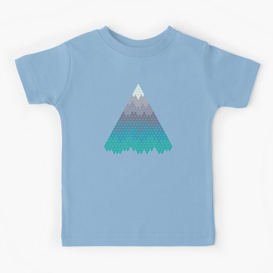 Discover Many Mountains Kids T-Shirt