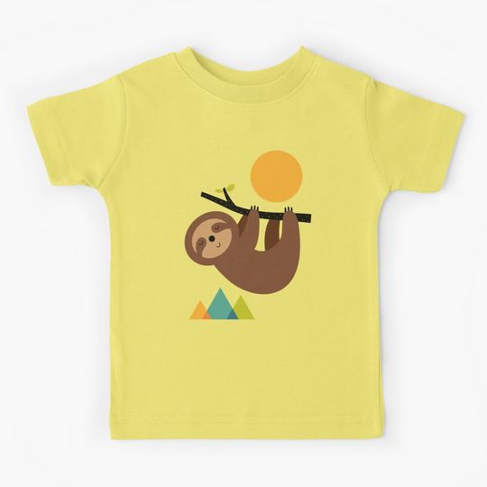 Discover Keep Calm And Live Slow Kids T-Shirt