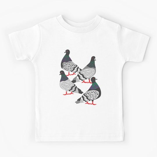 Discover Pigeon Power Kids T-Shirt