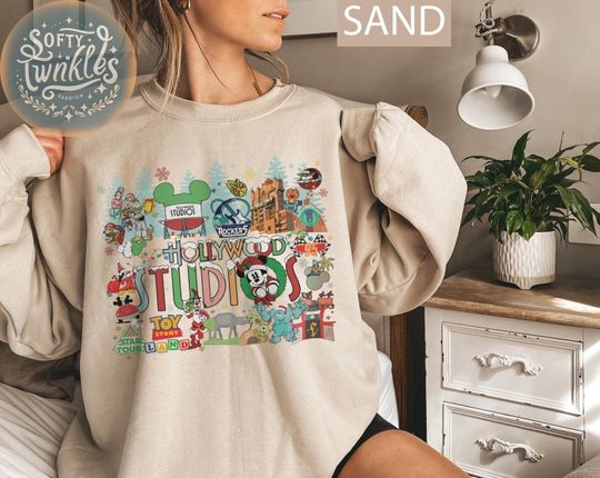 Discover Retro Hollywood Studios Christmas Shirt, Mickey Ollie Gingerbread Disney Jollywood Nights Shirt, WDW Mickey's Very Merry Xmas 2024 Shirt