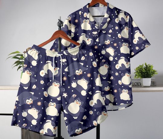 Discover Sn Lax Hawaiian Shirt, Tropical Button Up Shirt, Summer Beach Shorts Set, Funny Vacation Outfit, Birthday Gift