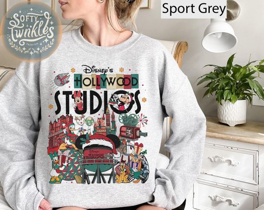 Discover Retro Ollie Man Christmas Disney Jollywood Nights Shirt, Disney Hollywood Studios Family Very Merry Christmas, Hollywood Tower Hotel Shirts