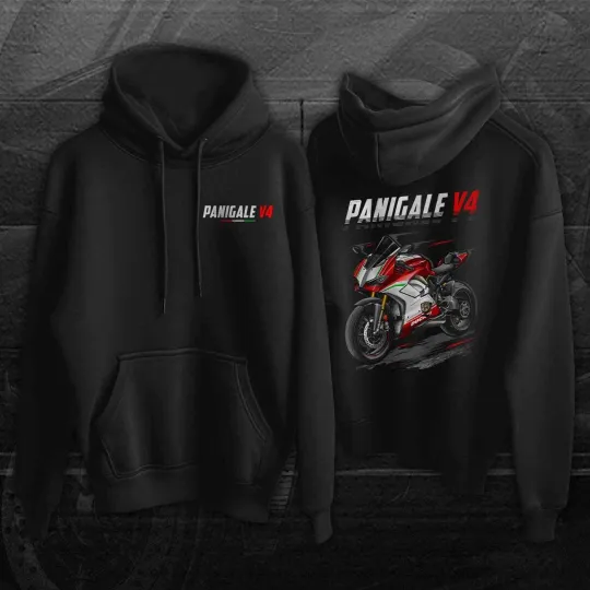 Discover Ducati Panigale V4 V4S V4SP V4SP2 V4R Motorcycle Hoodie Pullover for Riders