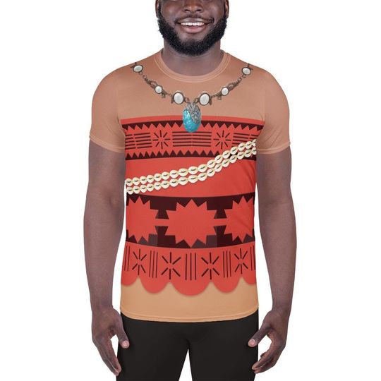 Discover Island Princess Men's athletic t-shirt