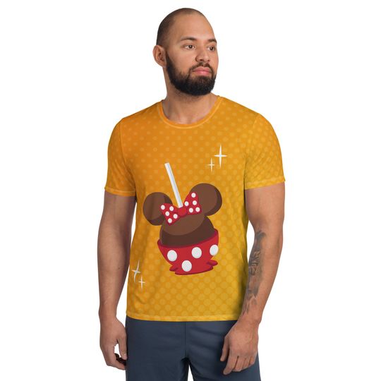 Discover Candy Apple Men's Athletic T-shirt