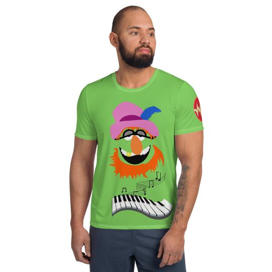 Lime Green Mayhem Men's T-shirt