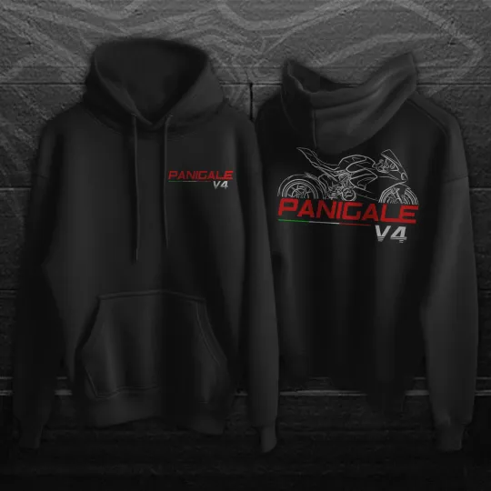 Discover Ducati Panigale V4 - Motorcycle Hoodie Pullover for SportBike Riders