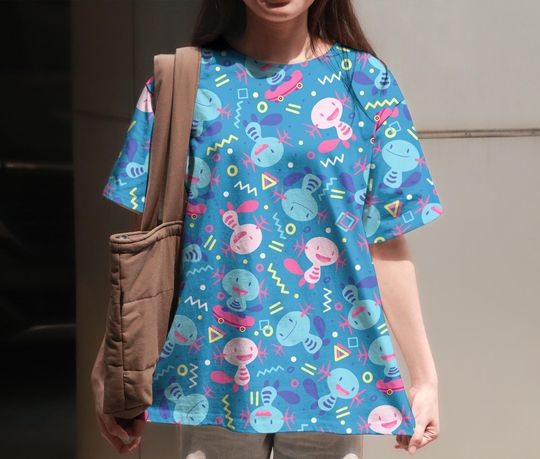 Discover Wooper T-shirt Tropical Summer Shirt Kawaii Tshirt Funny Summer Shirt Wooper Shirt Gifts