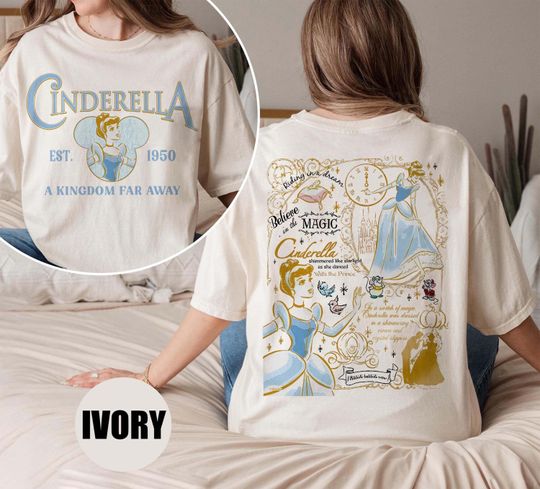 Discover Vintage Cinde Comfort Colors Shirt, Cinde Princess Shirt, Disney Princess Shirt, Disneyland, Disneyworld Shirt, Disney Girl Shirt