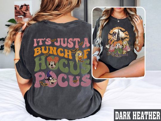 Disney Halloween Hocus Pocus Shirt, Minnie Daisy Clarabelle Cosplay Pocus Sanderson Sisters Shirt, Disney Witch Movie Shirt, Disney Shirt