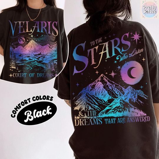 Velaris City of Starlight Shirt, The Night Court Shirt, Bookish Gift, Court Of Dreams Tee, City Of Starlight Acotar Merch, Acotar Shirt