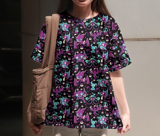 Discover Sableye Tropical Summer Kawaii 3D T-Shirt Ghost Banette Cute Shirt