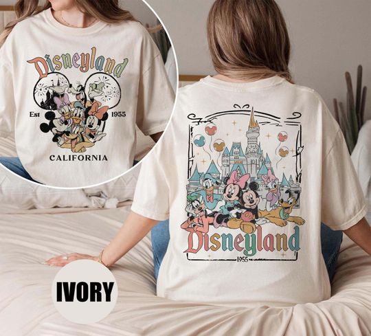 Discover Disneyland Est. 1955 Shirt, Disneyland Shirt, Disneyland California SweShirttshirt, Mickey And Friends Shirt, Disney Trip Shirt