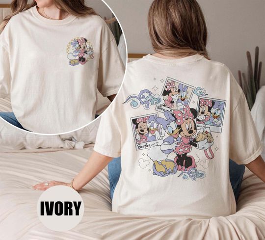 Girl Just Have a Fun Shirt,Disney Minnie and Daisy Besties Shirt, Disney Besties Polaroid Shirt, Disneyland Girl Trip Shirt