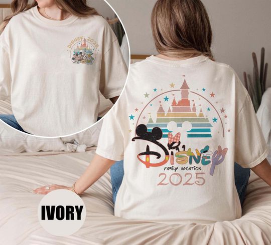 Discover Disney 2025 Shirt, Disney Shirt, Family Shirt, Disney Trip 2025 Shirt, Disney Vacation Shirt, Disney Family Shirt