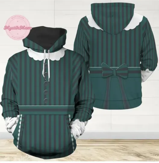 Halloween Haunted Mansion Maid Cosplay 3D HOODIE