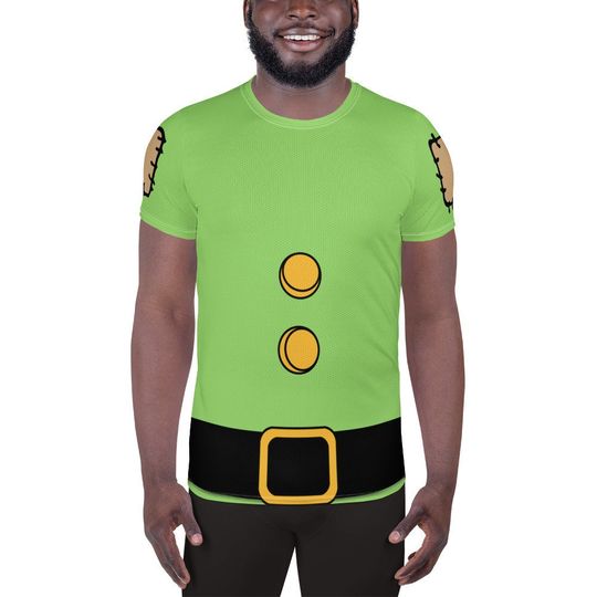 Discover Dopey Inspired Men's Athletic T-shirt