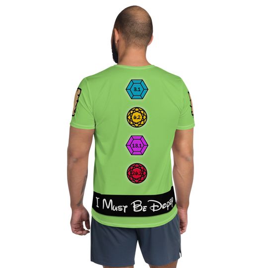 Discover I Must Be Dopey Men's Athletic T-shirt