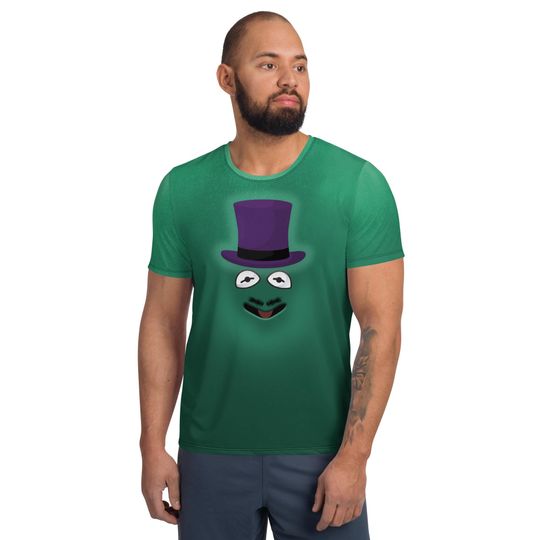 Haunted Frog Men’s T-Shirt – Lightweight Performance Gym Tee