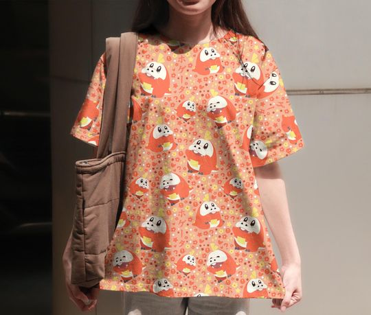 Fuecoco Tropical Summer T-shirt Kawaii Funny Shirt