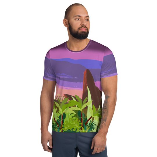 Pride Rock T-shirt – Fun Cartoon Casual Graphic Tee for Adults