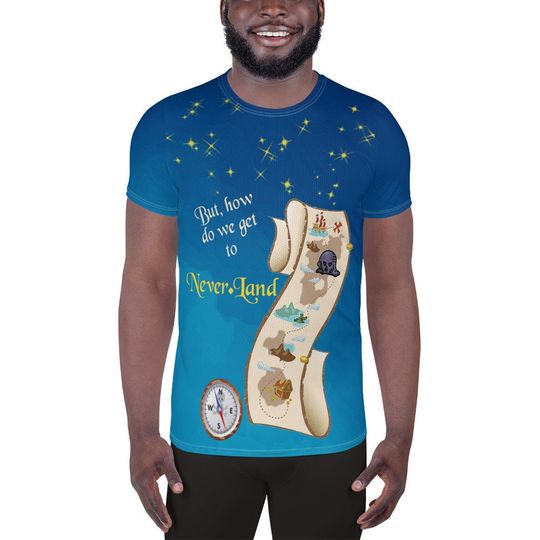 Discover You Can Fly Men's Athletic T-shirt