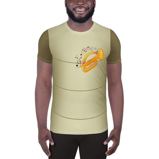 Discover Louis Inspired Men's T-shirt – Fun Cartoon Casual Graphic Tee for Adults