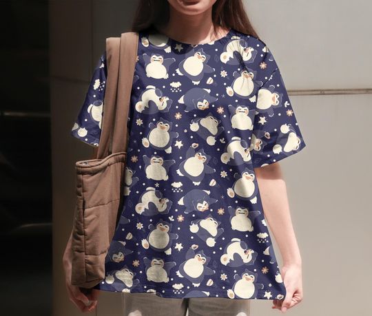 Discover Sn Lax Pattern T-Shirt, Cute Summer Graphic Tee, Funny Beach Shirt