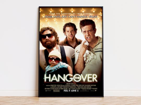 Discover The Hangover - Movie Poster | Digital Download | High Quality Ready To Print