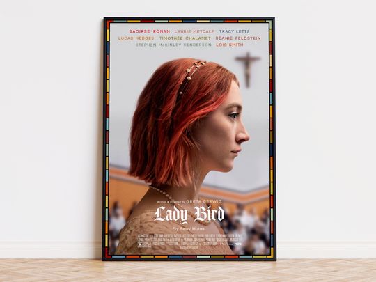 Discover Lady Bird - Movie Poster | Digital Download | High Quality Ready To Print