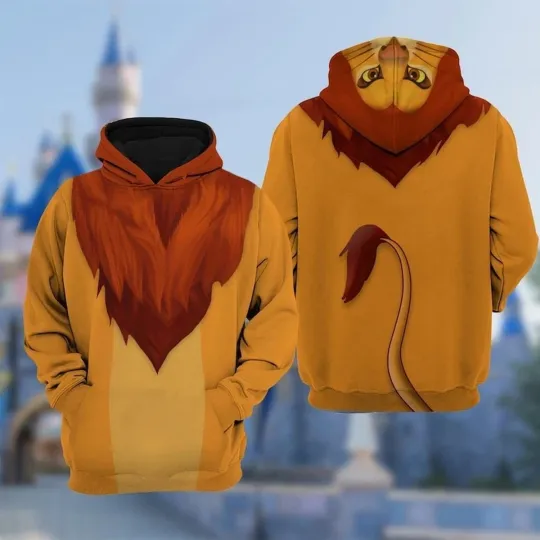 Discover Mufasa Cosplay Costume The Lion King Halloween Tshirt 3D