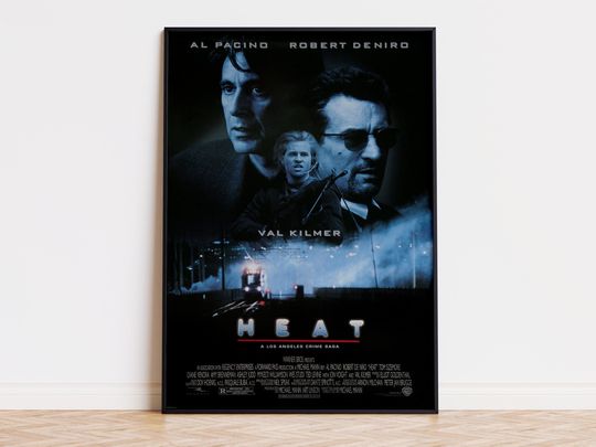 Discover Heat - Movie Poster | Digital Download | High Quality Ready To Print