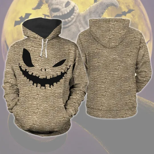 Discover Halloween Oogie Boogie Costume Cosplay Hoodie