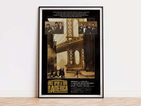 Discover Once Upon a Time in America - Movie Poster | Digital Download | High Quality Ready To Print