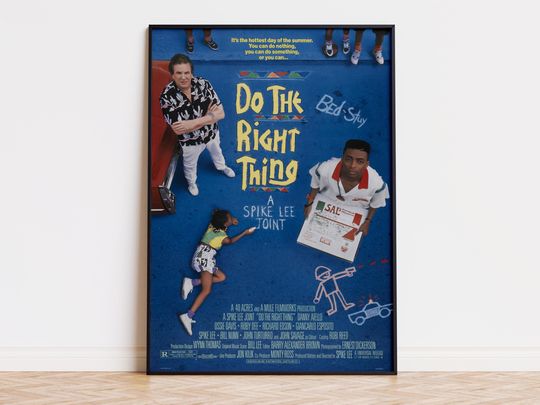 Discover Do the Right Thing - Movie Poster | Digital Download | High Quality Ready To Print