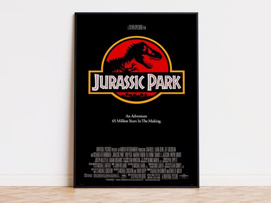 Discover Jurassic Park - Movie Poster | Digital Download | High Quality Ready To Print