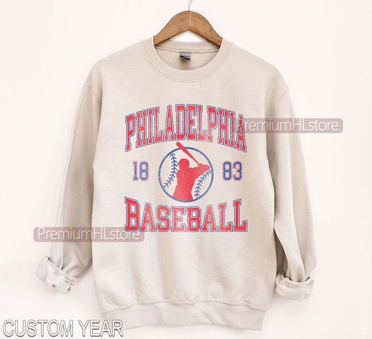 Philadelphia Baseball Crewneck Sweatshirt