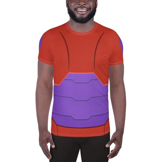 Discover Inflatable Robot w/ Armor Men's Athletic T-shirt