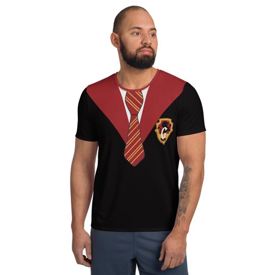 Discover Red House Men's Athletic T-shirt