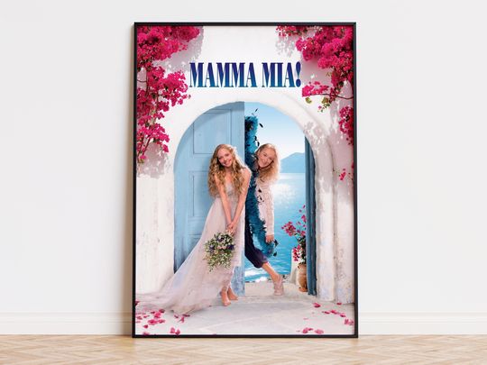 Discover Mamma Mia! - Movie Poster | Digital Download | High Quality Ready To Print