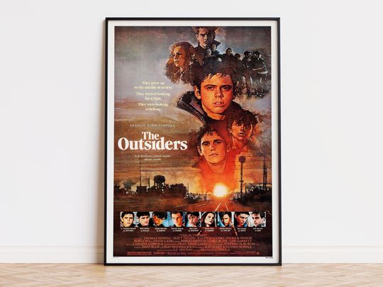 Discover The Outsiders - Movie Poster | Digital Download | High Quality Ready To Print