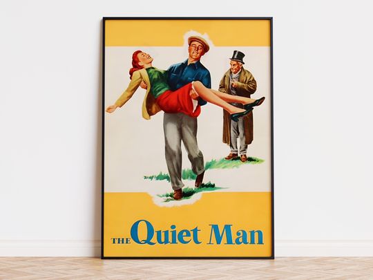 Discover The Quiet Man - Movie Poster | Digital Download | High Quality Ready To Print