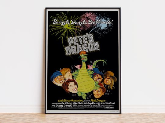 Discover Pete's Dragon - Movie Poster | Digital Download | High Quality Ready To Print