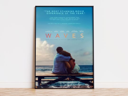 Discover Waves - Movie Poster | Digital Download | High Quality Ready To Print